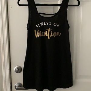 Black Xhilaration Tank Top